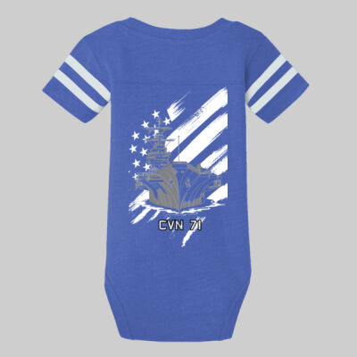 Infant Football Fine Jersey Bodysuit - Vintage Thumbnail