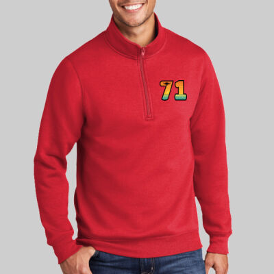 Core Fleece 1/4 Zip Pullover Sweatshirt - Pocket 71 Thumbnail