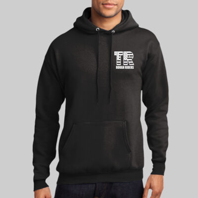 Core Fleece Pullover Hooded Sweatshirt - Pocket TR - White Thumbnail