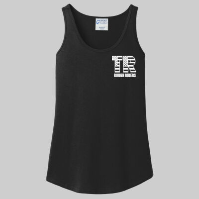 Women's Core Cotton Tank Top - Pocket TR - White Thumbnail