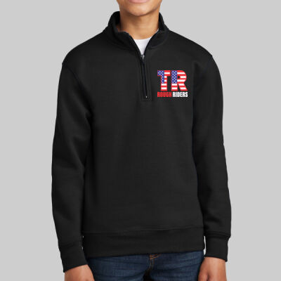 Youth Core Fleece 1/4 Zip Pullover Sweatshirt - Pocket TR - Color Thumbnail