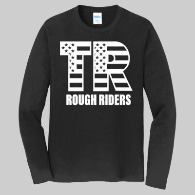 Long Sleeve Fan Favorite Tee - Full TR - White Thumbnail
