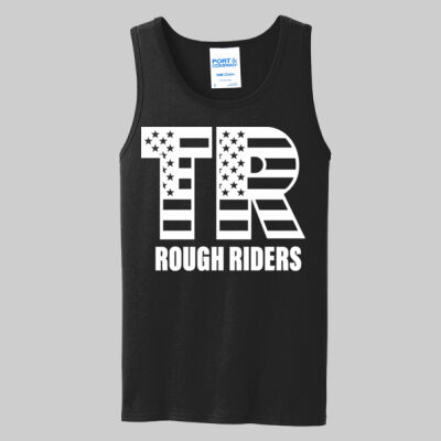 Core Cotton Tank Top - Full TR - White Thumbnail