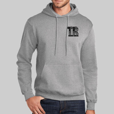 Tall Core Fleece Pullover Hooded Sweatshirt - Pocket TR - Black Thumbnail