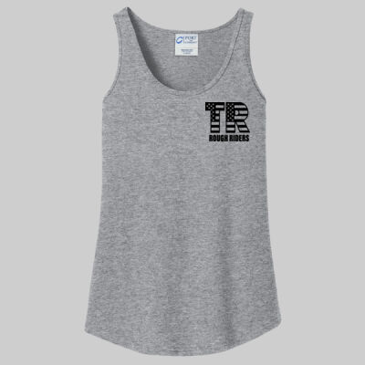 Women's Core Cotton Tank Top - Pocket TR - Black Thumbnail