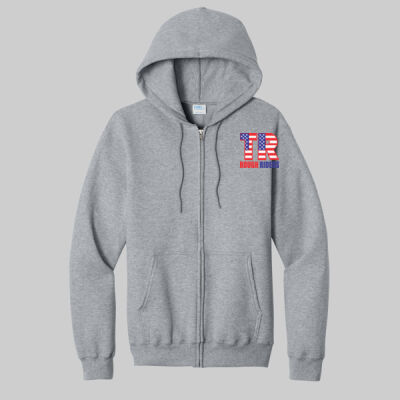 Core Fleece Full Zip Hooded Sweatshirt - Pocket TR - Color Thumbnail