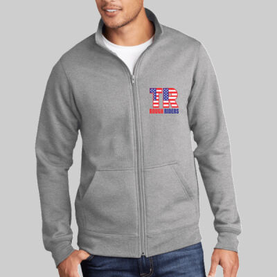 Core Fleece Cadet Full Zip Sweatshirt - Pocket TR - Color Thumbnail