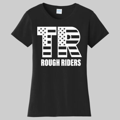 Women's Fan Favorite Tee - Full TR - White Thumbnail