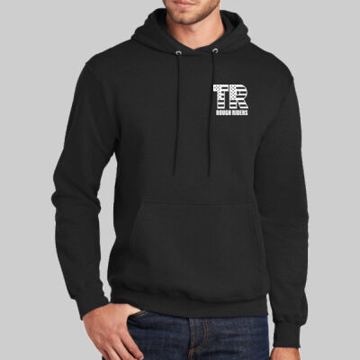 Tall Core Fleece Pullover Hooded Sweatshirt - Pocket TR - White Thumbnail