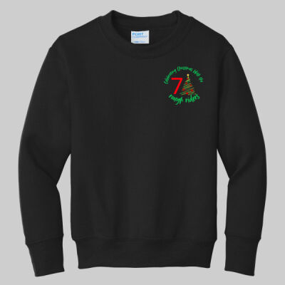Youth Core Fleece Crewneck Sweatshirt - Carrier Tree Thumbnail