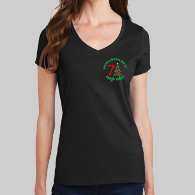 Women's Fan Favorite V Neck Tee - Carrier Tree Thumbnail