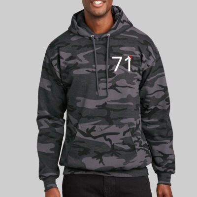 Core Fleece Camo Pullover Hooded Sweatshirt - Snow Globe Thumbnail