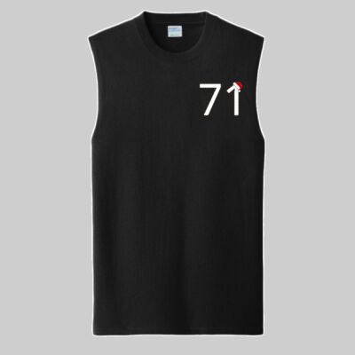 Core Cotton Sleeveless Tee - Snow Globe Thumbnail