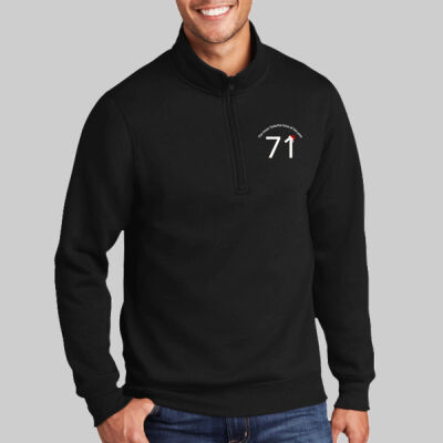 Core Fleece 1/4 Zip Pullover Sweatshirt - Rose & Anchor Thumbnail