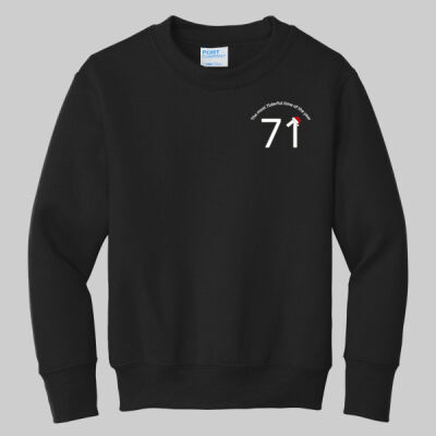 Youth Core Fleece Crewneck Sweatshirt - Rose & Anchor Thumbnail