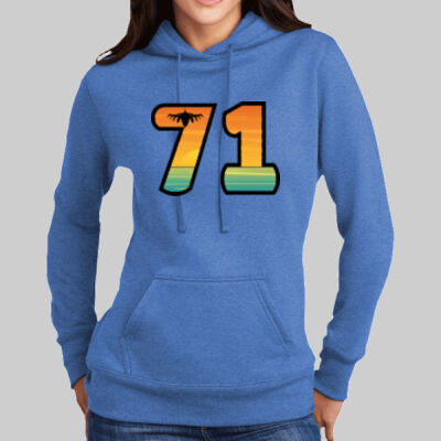 Women's Core Fleece Pullover Hooded Sweatshirt - Full 71 Thumbnail