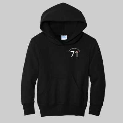 Youth Core Fleece Pullover Hooded Sweatshirt - Rose & Anchor Thumbnail