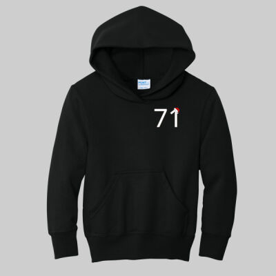 Youth Core Fleece Pullover Hooded Sweatshirt - Snow Globe Thumbnail