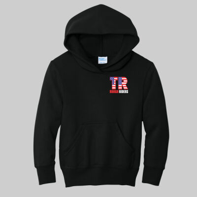 Youth Core Fleece Pullover Hooded Sweatshirt - Pocket TR - Color Thumbnail