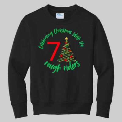 Youth Core Fleece Crewneck Sweatshirt - Carrier Tree Thumbnail