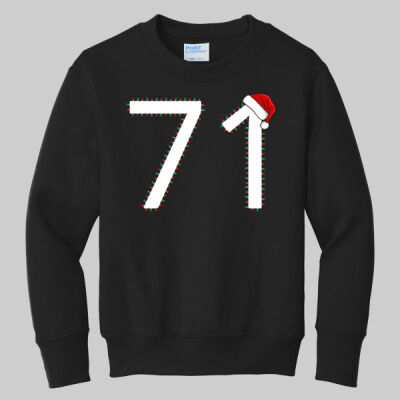 Youth Core Fleece Crewneck Sweatshirt - Snow Globe Thumbnail