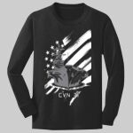 Youth Long Sleeve Core Cotton Tee - TR Thumbnail