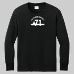 Youth Long Sleeve Core Cotton Tee - TR Thumbnail