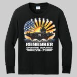 Youth Long Sleeve Core Cotton Tee - TR Thumbnail