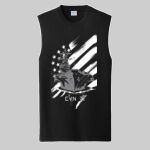 Core Cotton Sleeveless Tee - TR Thumbnail