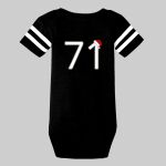 Infant Football Fine Jersey Bodysuit - TR Thumbnail