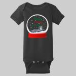 Infant Short Sleeve Baby Rib Bodysuit - TR Thumbnail