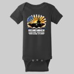 Infant Short Sleeve Baby Rib Bodysuit - TR Thumbnail