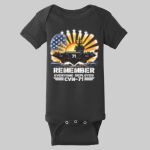 Infant Short Sleeve Baby Rib Bodysuit - TR Thumbnail
